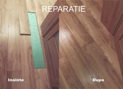 Repar si montez parchet laminat, mobila si fac dressing la comanda